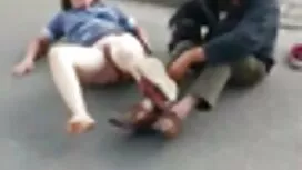 عمة مع العضو التناسل ...